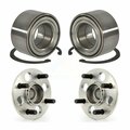 Kugel Front Rear Wheel Bearing And Hub Assembly Kit For Honda Civic del Sol Acura EL K70-101539